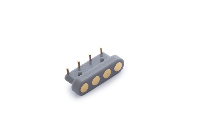 Right Angle Pogo Pin 1 Row 4Pins connector (1)