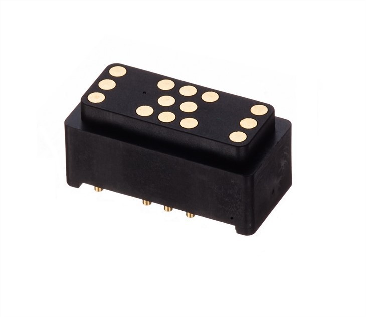 14 Pin Pogo Pin Plated Gold Connector