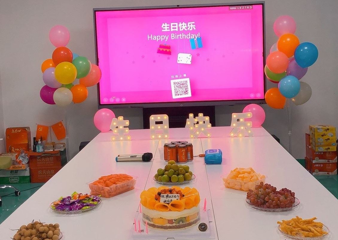 Humanistlik hoolitsus Pogo Pin töötajate sünnipäeva tähistamiseks