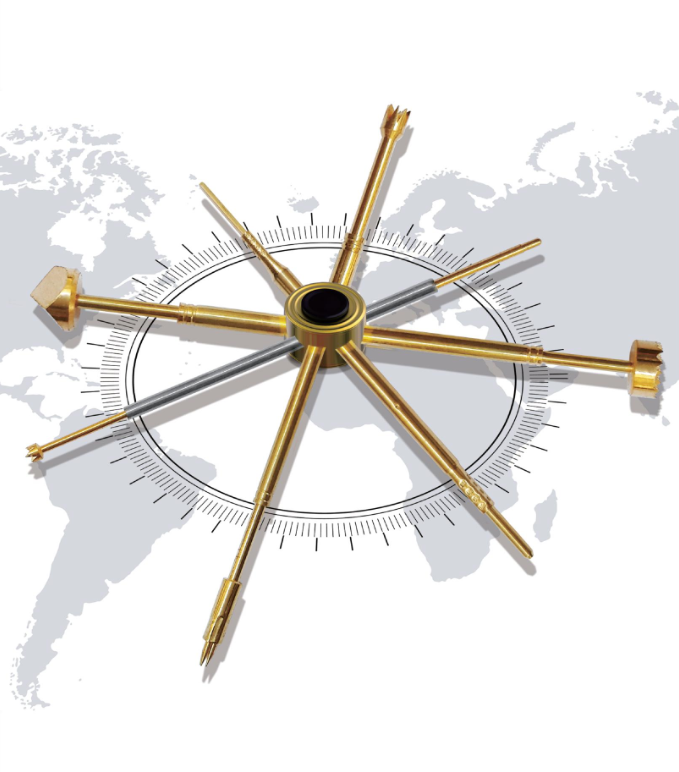 Suure vooluga vedruga Pogo Pin