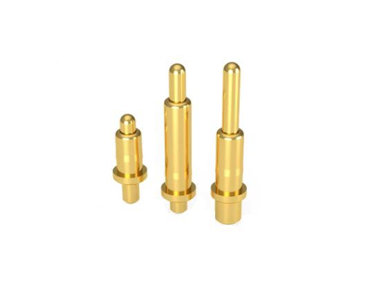 Sissetõmmatav vedruga kullatud Pogo Pin