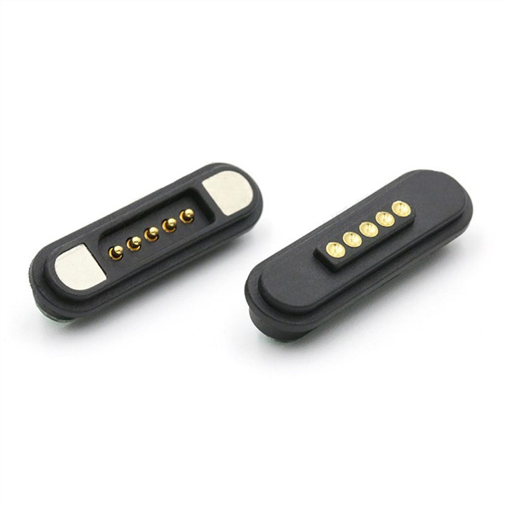 Vedruga aku laadimise Pogo pin pistik