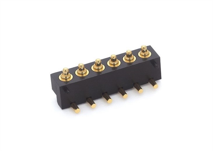 Spring-loaded Pogo Pin Signal Connector