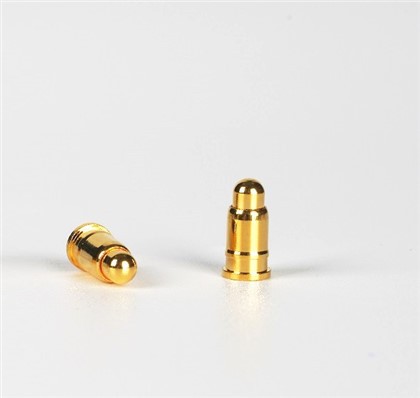 Vedruga kullast plaatimispogo pin