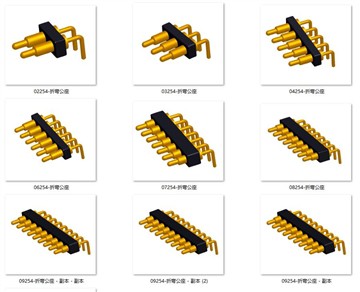 Õige Angel vedru pogo pin pistik